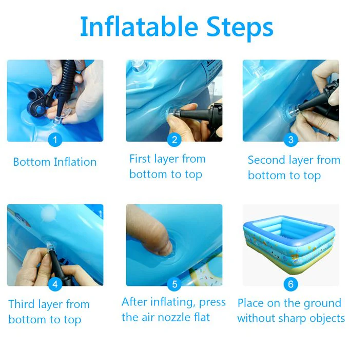 Inflatable Kids Swimming Pool - Image 4