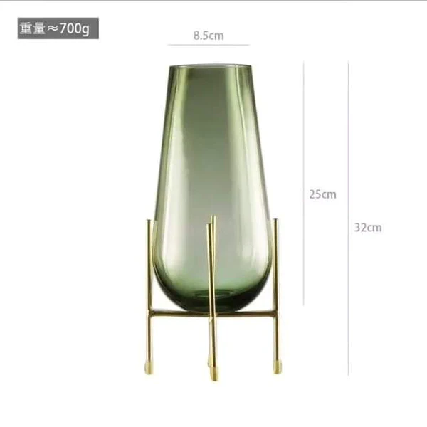 Light Luxury Flower vase with stand - Image 4