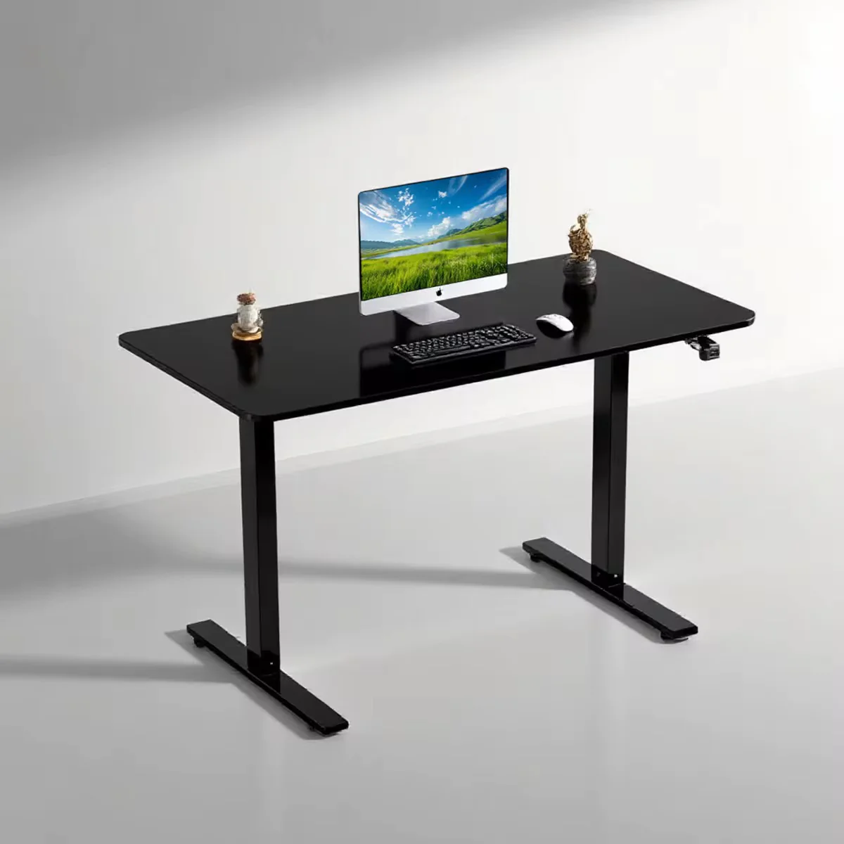 Electric Height Adjustable Sit-Stand Desk with Memory | Power Lift Computer & Laptop Desk for Home & Office - Image 7