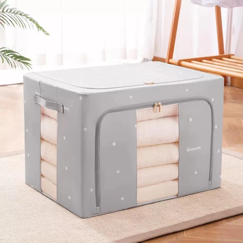 Oxford Wardrobe Storage Boxes Kenya – Foldable & Stackable Closet Organizer - Image 7