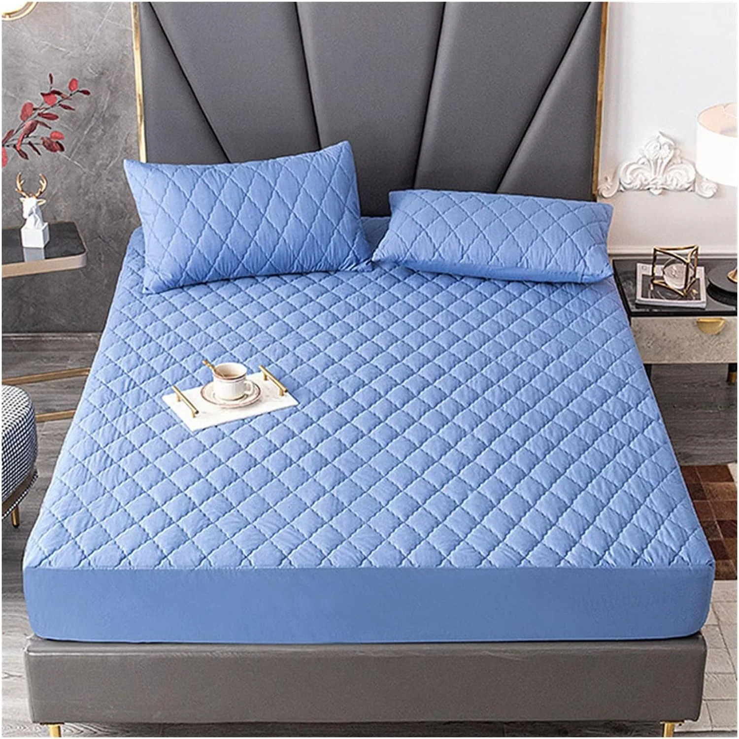 Waterproof Quilted Mattress Protector – Fitted Mattress Pad Cover Kenya - Image 14
