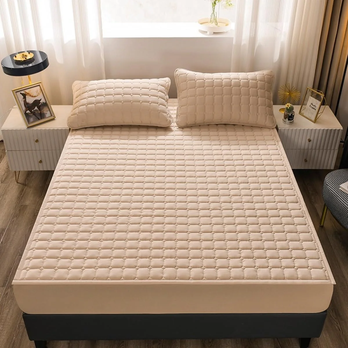 Waterproof Quilted Mattress Protector – Fitted Mattress Pad Cover Kenya - Image 16