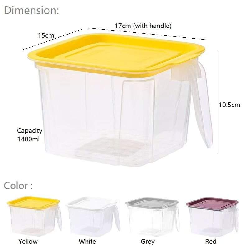 Small Cereal Containers With Handle - Image 3